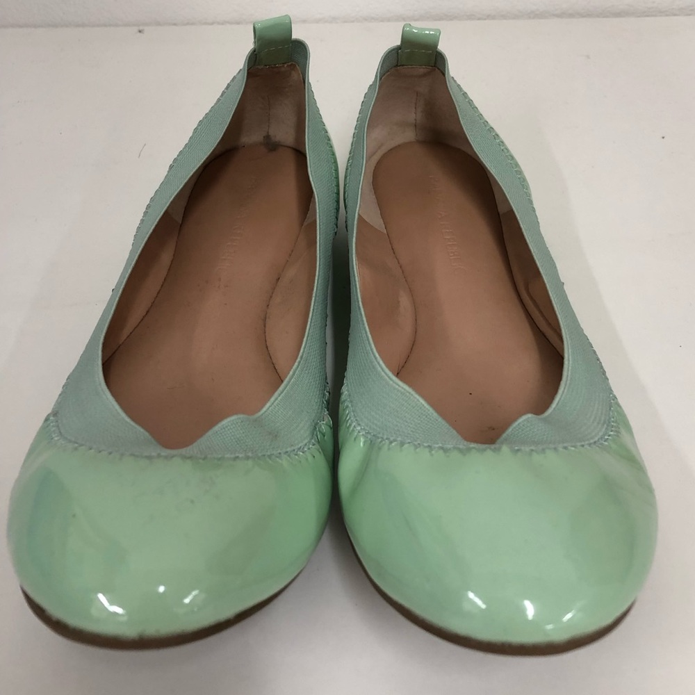 Banana Republic mint green flats